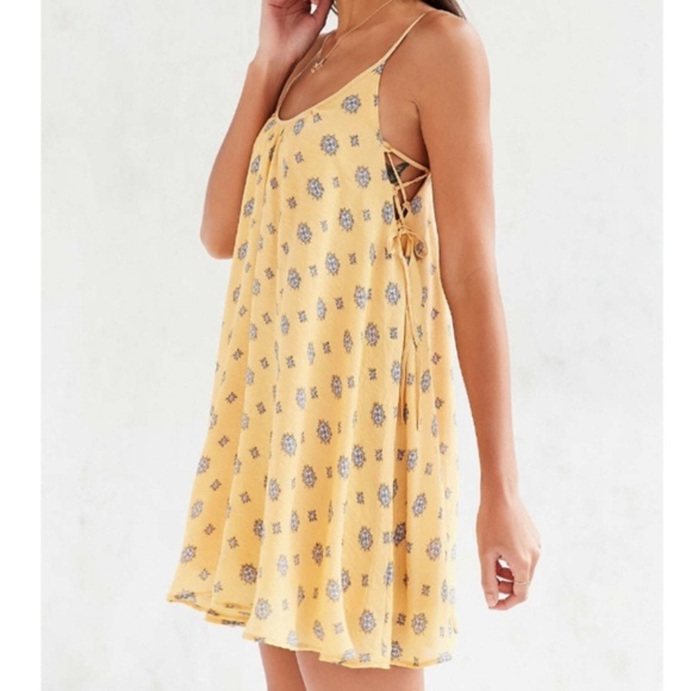 Urban outfitters side tie floral sundress